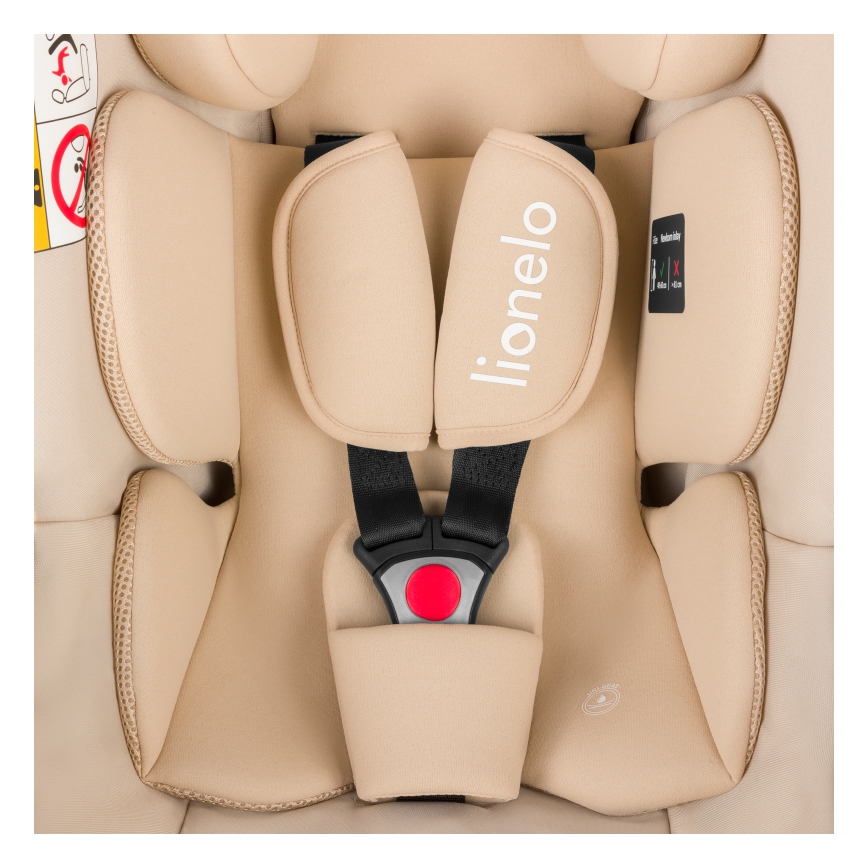 Lionelo - Автокресло с поворотной базой ASTRID SET i-Size 40-87 см песочно-бежевый
