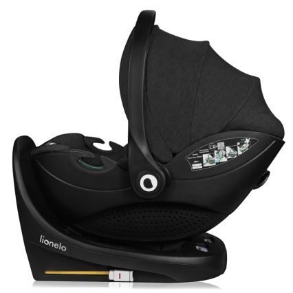 Lionelo - Автокресло с поворотной базой MOXIE SET i-Size 40-87 см Black Carbon