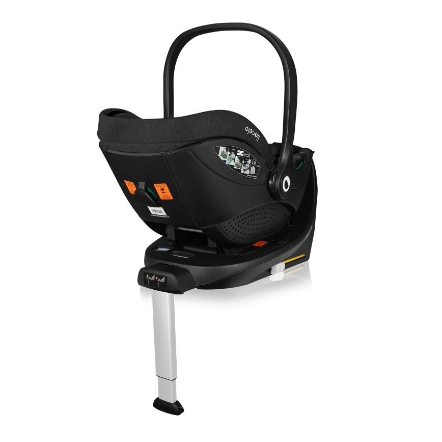 Lionelo - Автокресло с поворотной базой MOXIE SET i-Size 40-87 см Black Carbon
