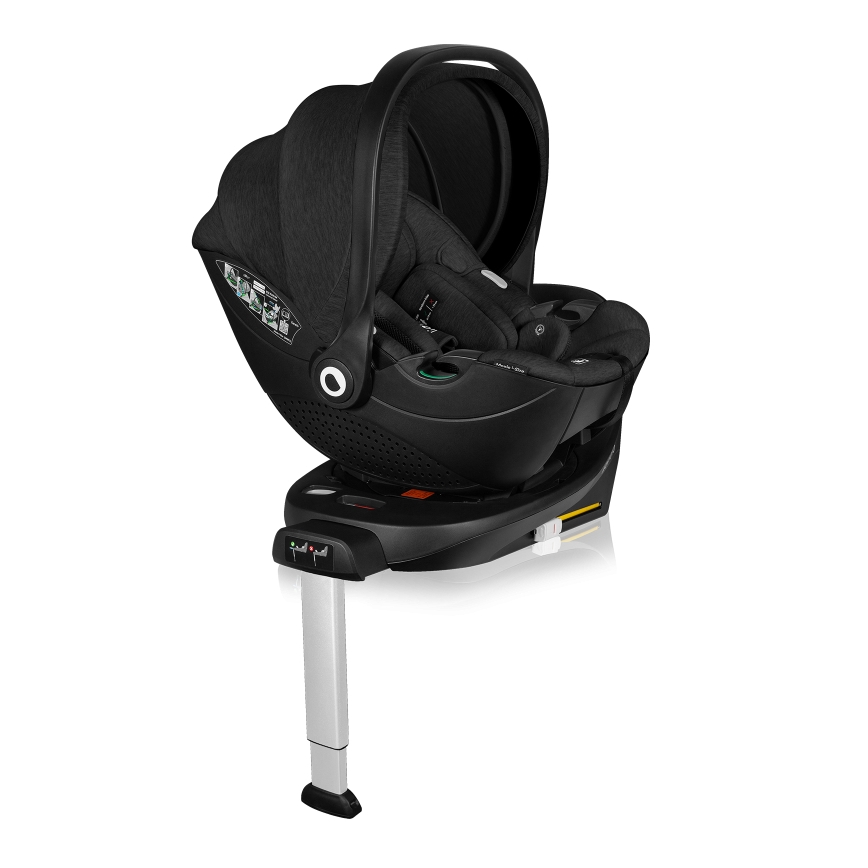 Lionelo - Автокресло с поворотной базой MOXIE SET i-Size 40-87 см Black Carbon