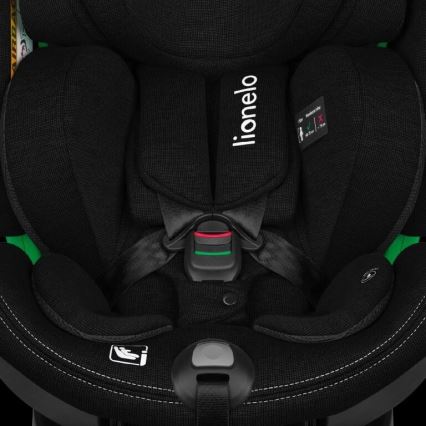 Lionelo - Автокресло с поворотным основанием HARMONY i-Size 40-150 см черный