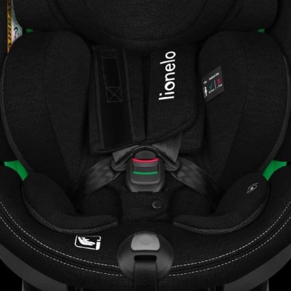 Lionelo - Автокресло с поворотным основанием HARMONY i-Size 40-150 см черный