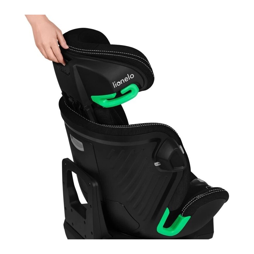 Lionelo - Автокресло с поворотным основанием HARMONY i-Size 40-150 см черный
