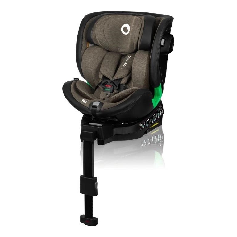 Lionelo - Автокресло с поворотным основанием HARMONY i-Size 40-150 см черный/оливковый
