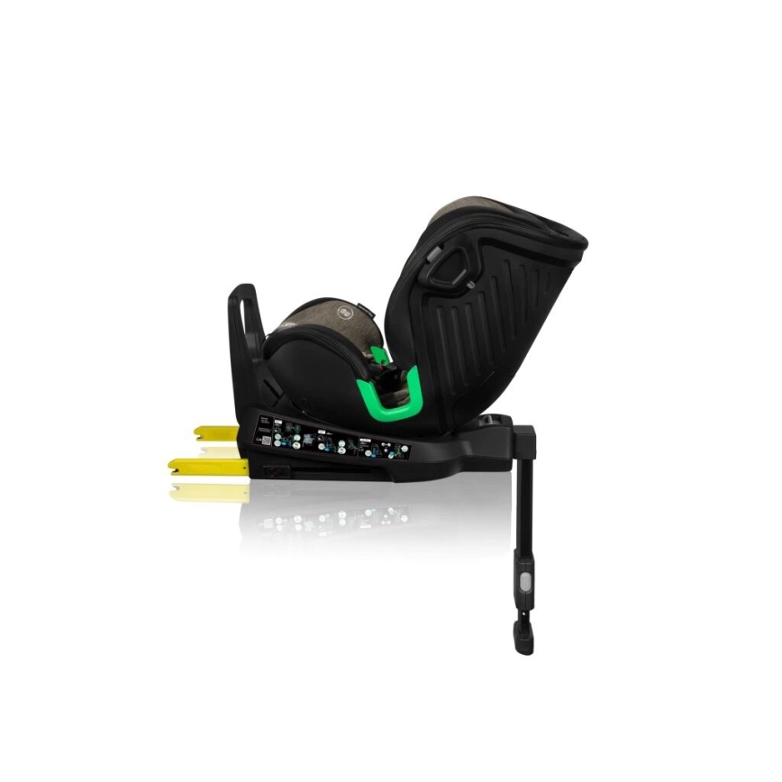 Lionelo - Автокресло с поворотным основанием HARMONY i-Size 40-150 см черный/оливковый