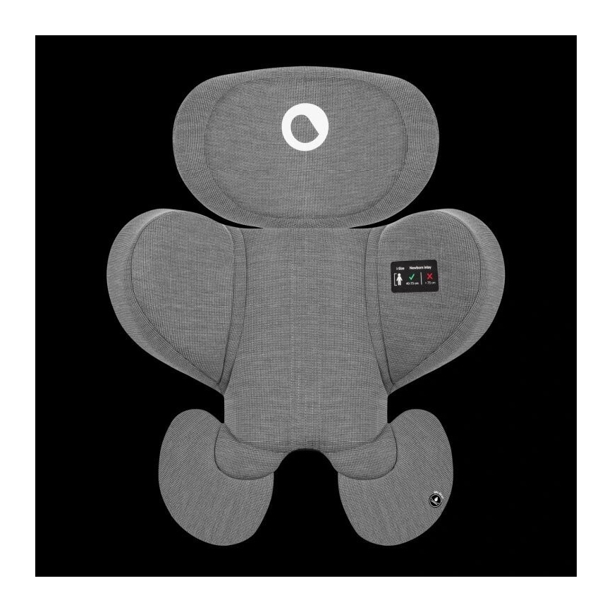 Lionelo - Автокресло с поворотным основанием HARMONY i-Size 40-150 см черный/серый