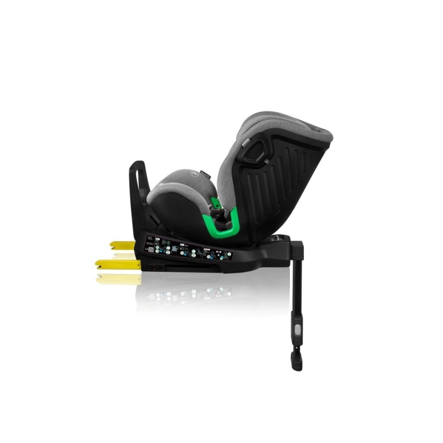 Lionelo - Автокресло с поворотным основанием HARMONY i-Size 40-150 см черный/серый