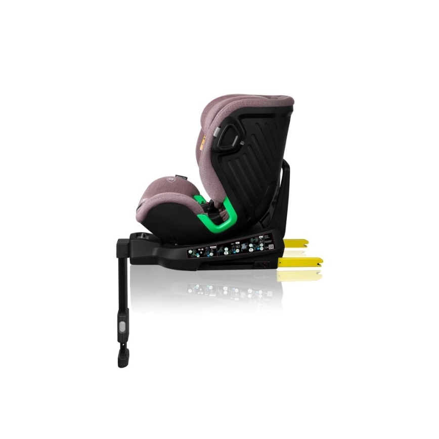Lionelo - Автокресло с поворотным основанием HARMONY i-Size 40-150 см розовый