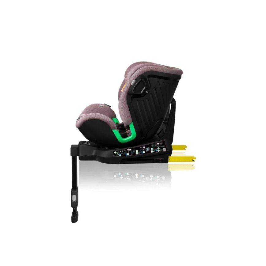 Lionelo - Автокресло с поворотным основанием HARMONY i-Size 40-150 см розовый
