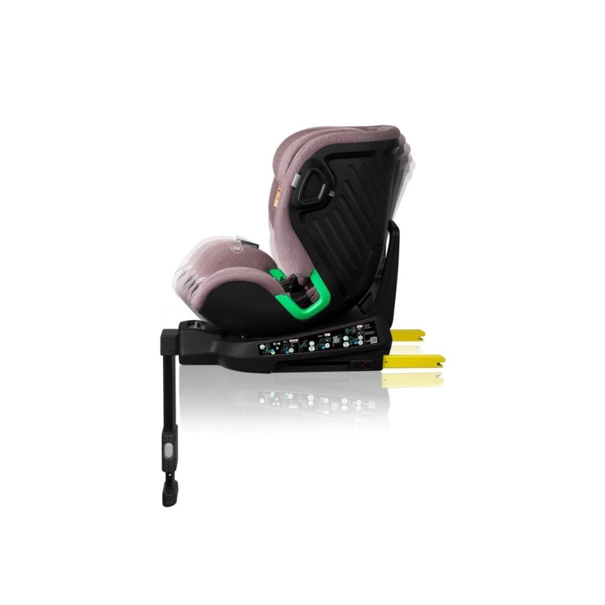 Lionelo - Автокресло с поворотным основанием HARMONY i-Size 40-150 см розовый