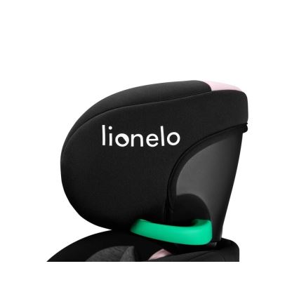 Lionelo - Автокресло с поворотным основанием NAVY i-Size 40-150 см черный/розовый