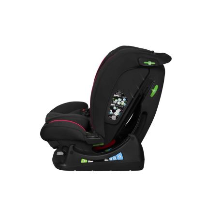 Lionelo - Автокрісло AART i-Size 40-150 см чорний/червоний