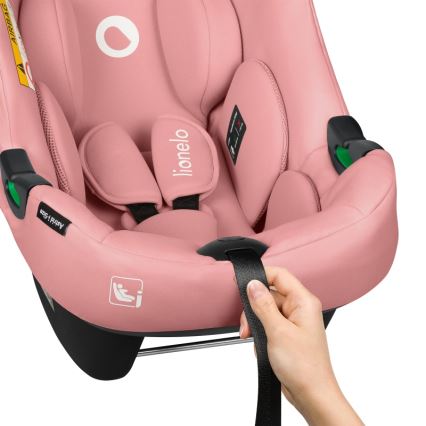 Lionelo - автокрісло ASTRID i-Size 40-87 см коралово-рожеве