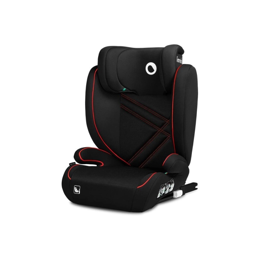 Lionelo - Автокрісло HUGO i-Size 100-150 см чорний/червоний