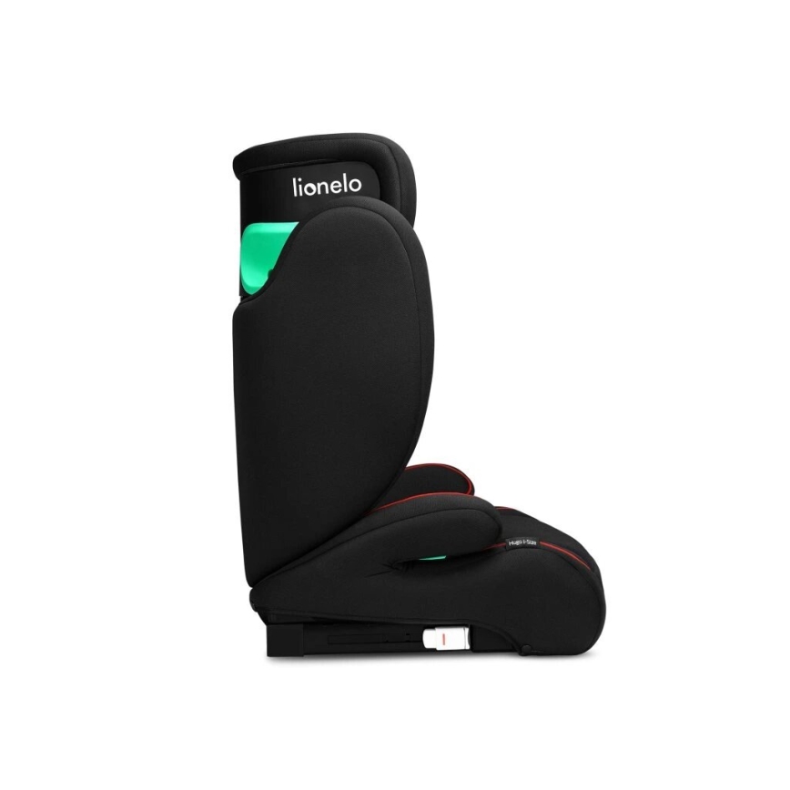 Lionelo - Автокрісло HUGO i-Size 100-150 см чорний/червоний
