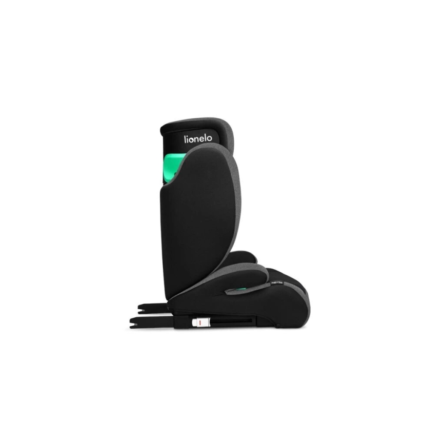 Lionelo - Автокрісло HUGO i-Size 100-150 см чорний/сірий
