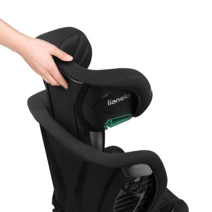 Lionelo - автокрісло IGO i-Size 100-150 см, чорний карбон