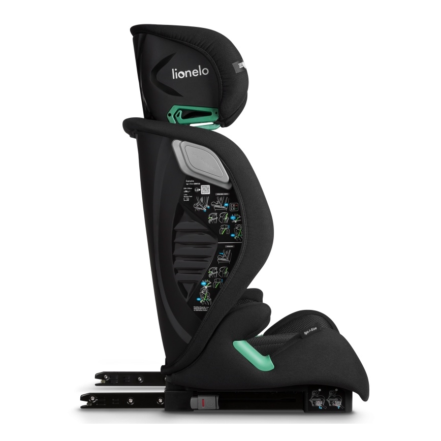 Lionelo - автокрісло IGO i-Size 100-150 см, чорний карбон