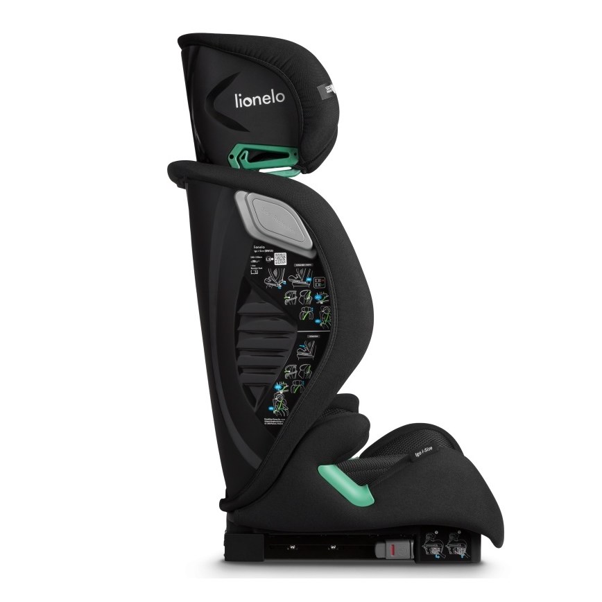 Lionelo - автокрісло IGO i-Size 100-150 см, чорний карбон