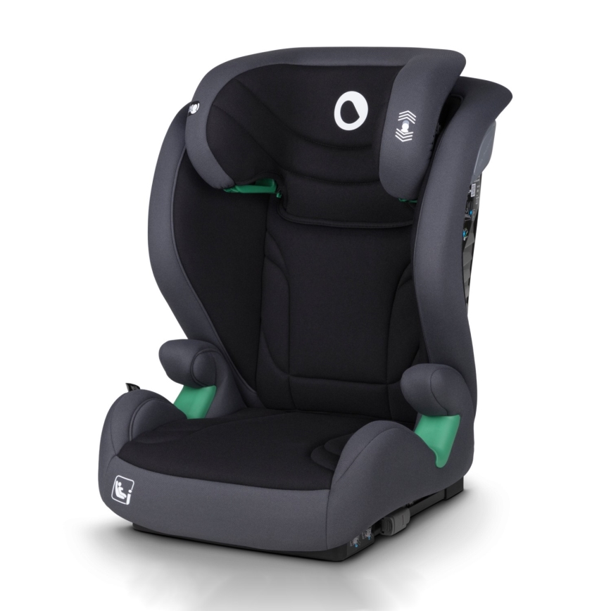 Lionelo - Автокрісло IGO i-Size для зросту 100-150 см, сірий графіт