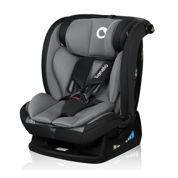 Lionelo - Автокрісло IZZY i-Size 40-150 см Чорно-сірий