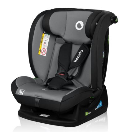 Lionelo - Автокрісло IZZY i-Size 40-150 см Чорно-сірий