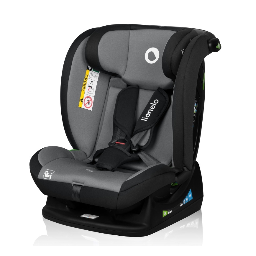 Lionelo - Автокрісло IZZY i-Size 40-150 см Чорно-сірий