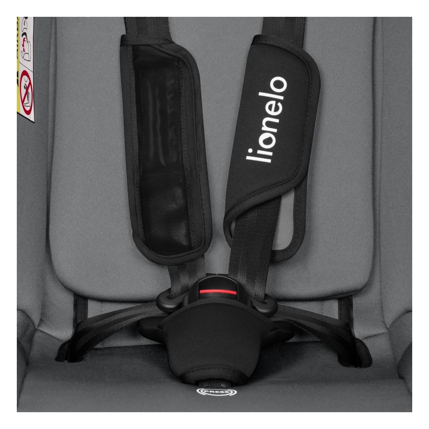 Lionelo - Автокрісло IZZY i-Size 40-150 см Чорно-сірий