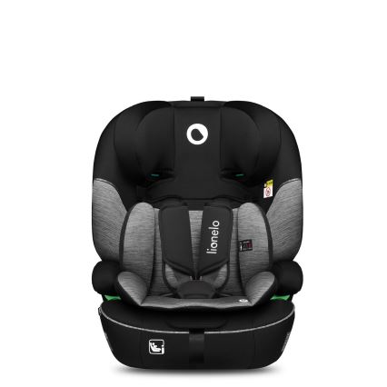 Lionelo - Автокрісло LEVI i-Size 76-150 см чорно-сіре