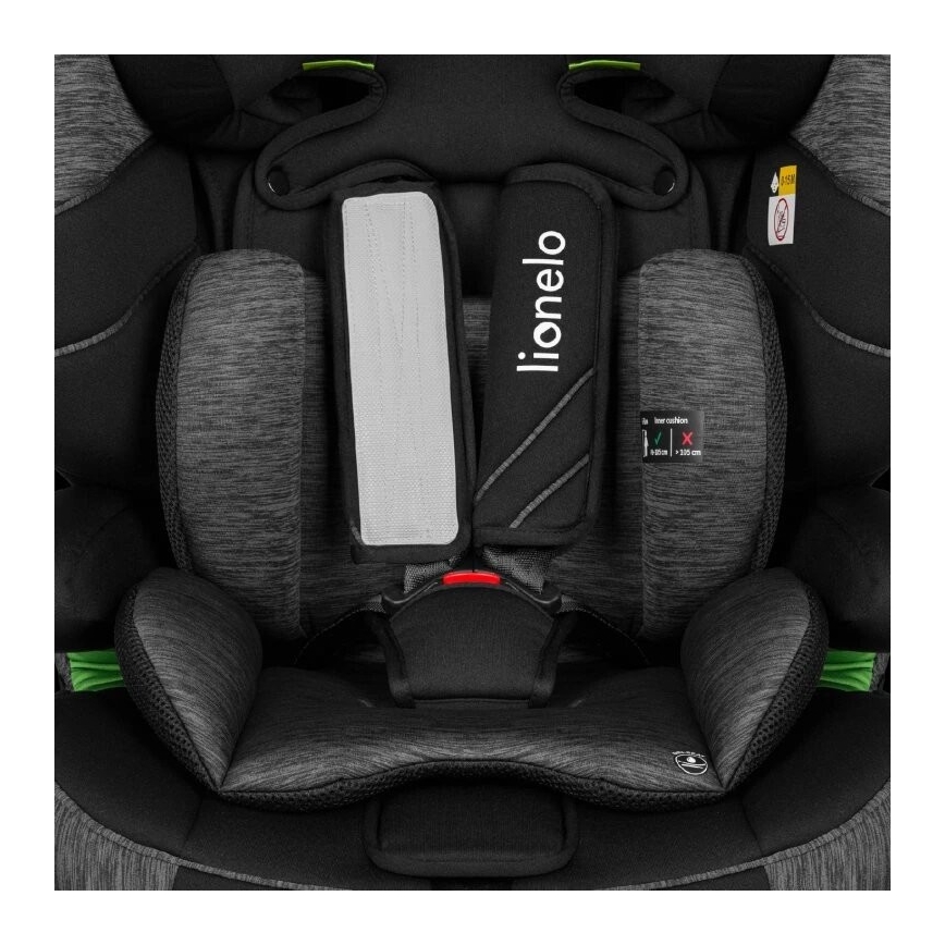 Lionelo - Автокрісло LEVI ONE i-Size 76-150 см чорний