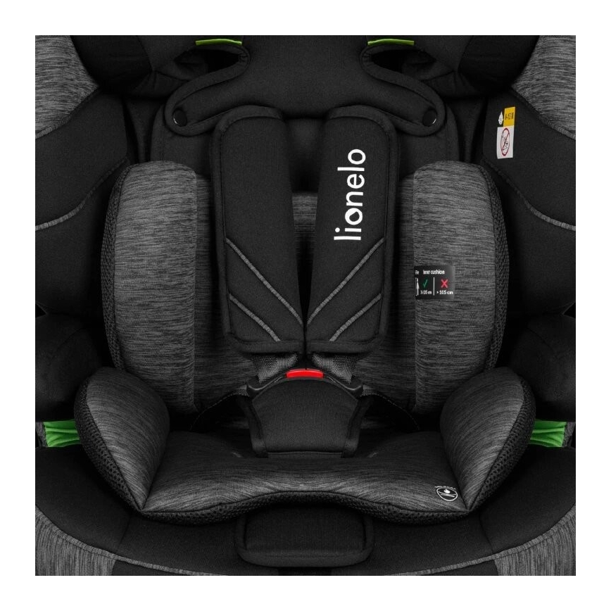 Lionelo - Автокрісло LEVI ONE i-Size 76-150 см чорний