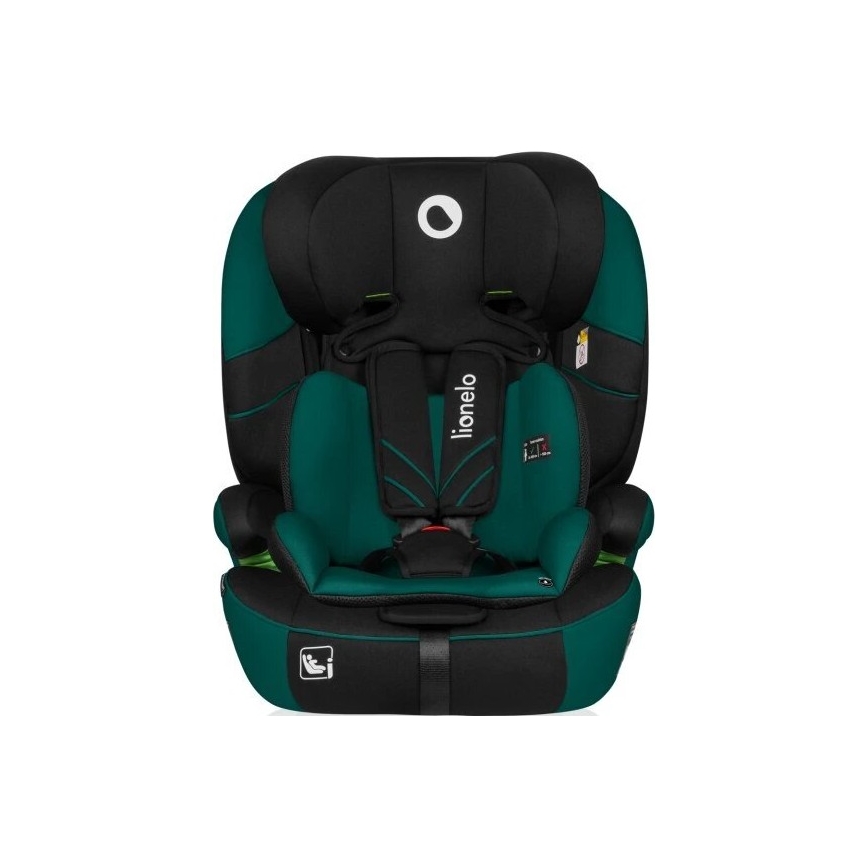 Lionelo - Автокрісло LEVI ONE i-Size 76-150 см чорний/зелений