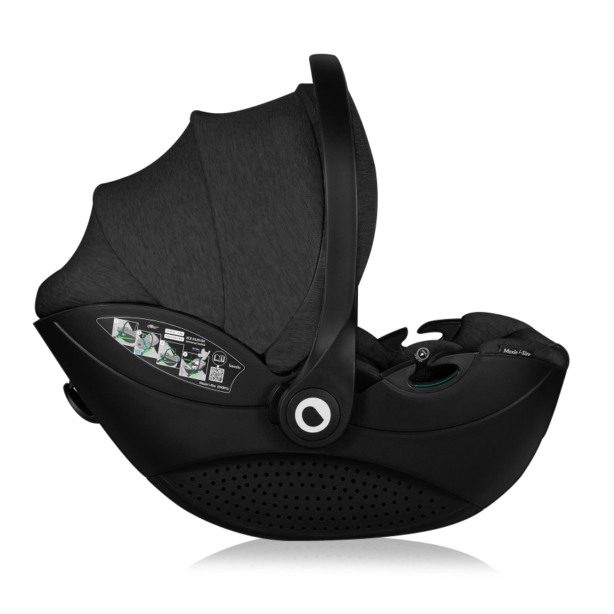 Lionelo - автокрісло MOXIE i-Size 40-87 см чорний онікс
