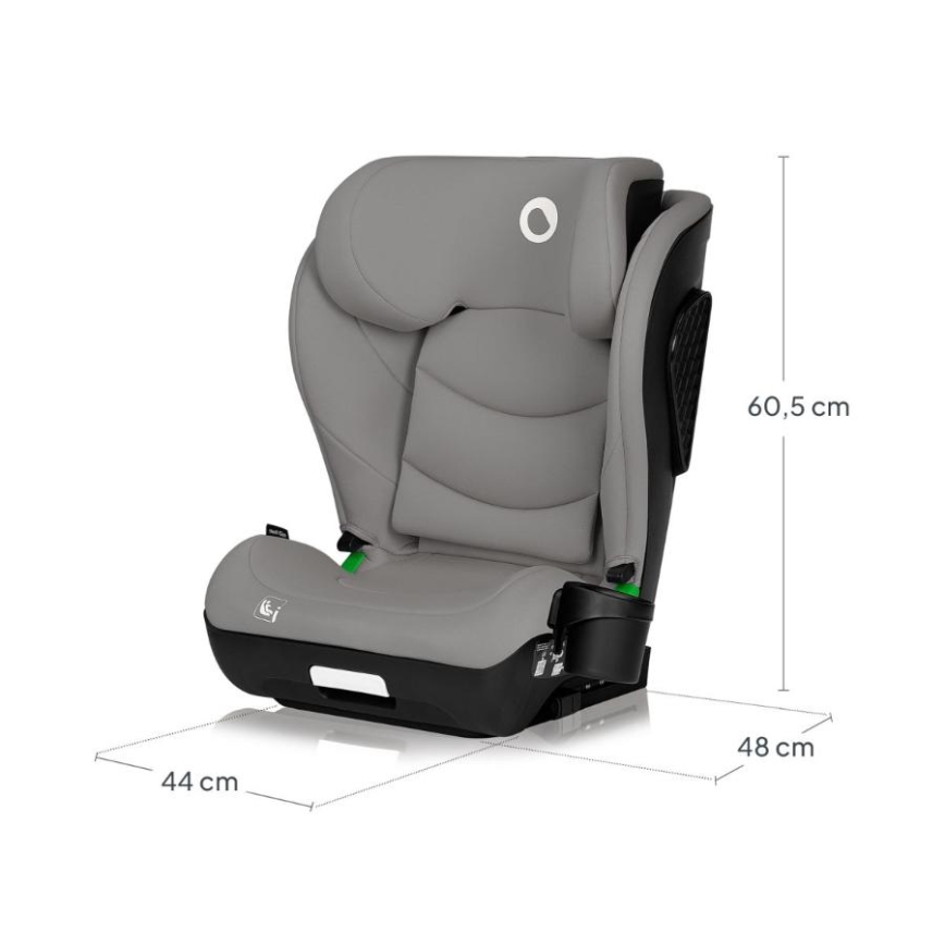 Lionelo - Автокрісло NEAL i-Size 100-150 см, сірий (Concrete)