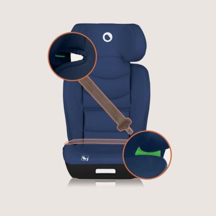Lionelo - Автокрісло NEAL i-Size 100-150 см Темно-синій
