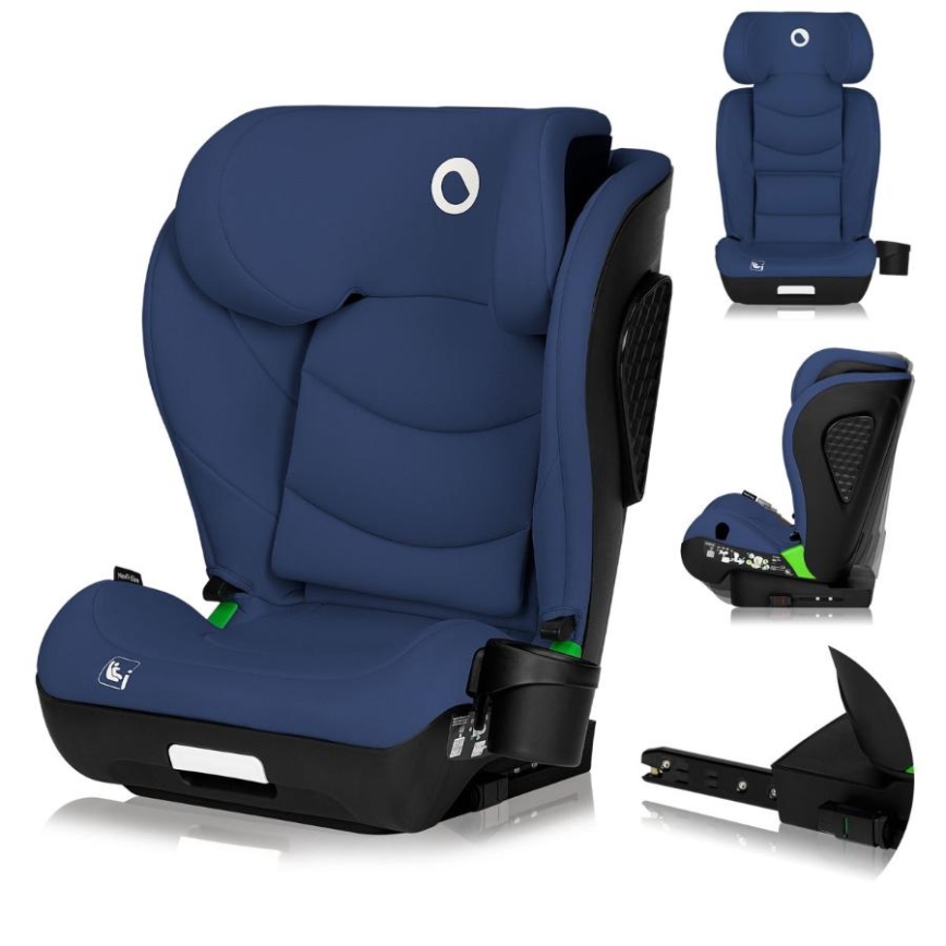 Lionelo - Автокрісло NEAL i-Size 100-150 см Темно-синій