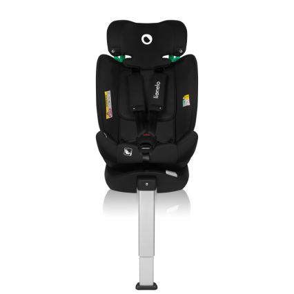 Lionelo - обертове автокрісло з базою BRAAM AIR i-Size 40-150 см Чорний карбон