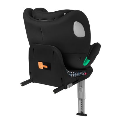 Lionelo - обертове автокрісло з базою BRAAM AIR i-Size 40-150 см Чорний карбон