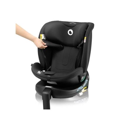 Lionelo - Автокрісло з базою, що обертається, NAVY i-Size 40-150 см чорне