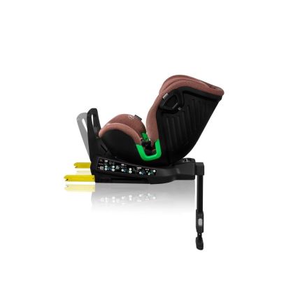 Lionelo - Автокрісло з основою поворотна HARMONY i-Size 40-150 см цегляний