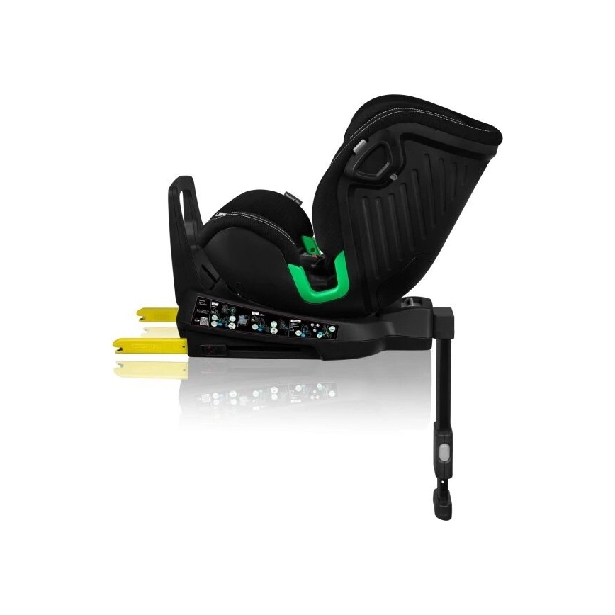 Lionelo - Автокрісло з основою поворотна HARMONY i-Size 40-150 см чорний