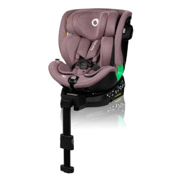 Lionelo - Автокрісло з основою поворотна HARMONY i-Size 40-150 см рожевий