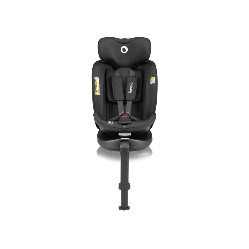 Lionelo - Автокрісло з основою поворотна NAVY i-Size 40-150 см чорний