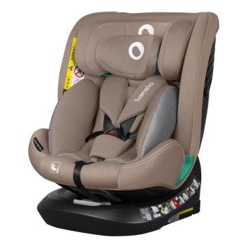 Lionelo - автокрісло з поворотною базою BASTIAAN ONE i-Size 40-150 см, пісочно-бежеве
