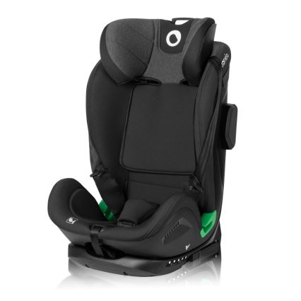 Lionelo - Автокрісло з поворотною базою HARPER i-Size 76-150 см Чорний карбон