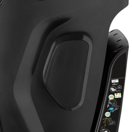 Lionelo - Автокрісло з поворотною базою HARPER i-Size 76-150 см Чорний карбон