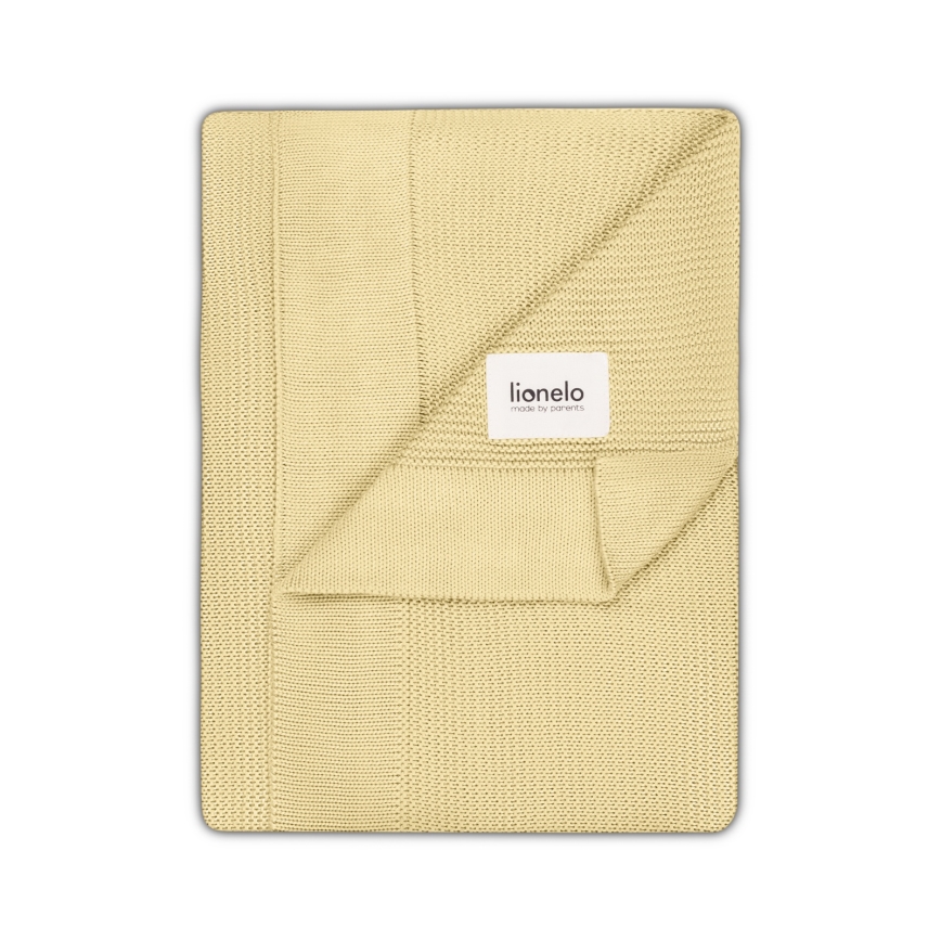 Lionelo - бамбуковое одеяло BAMBOO BLANKET 75x100 см, лимонный