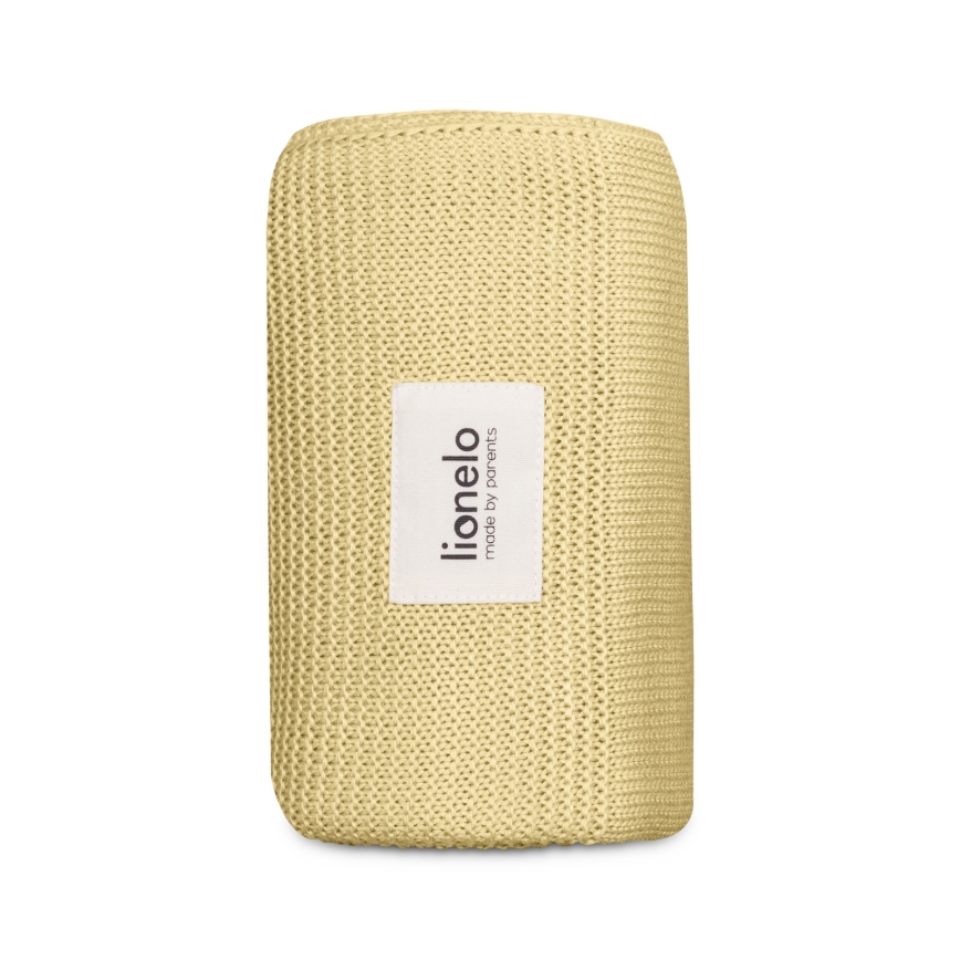 Lionelo - бамбуковое одеяло BAMBOO BLANKET 75x100 см, лимонный