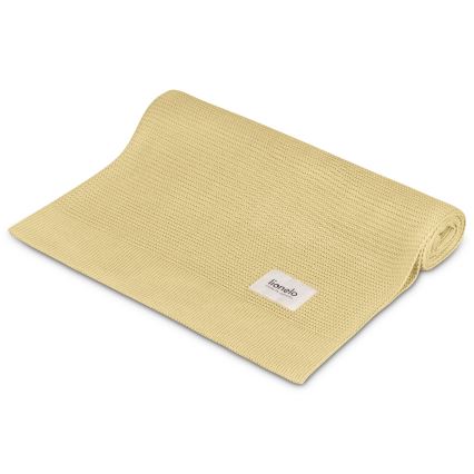 Lionelo - бамбуковое одеяло BAMBOO BLANKET 75x100 см, лимонный