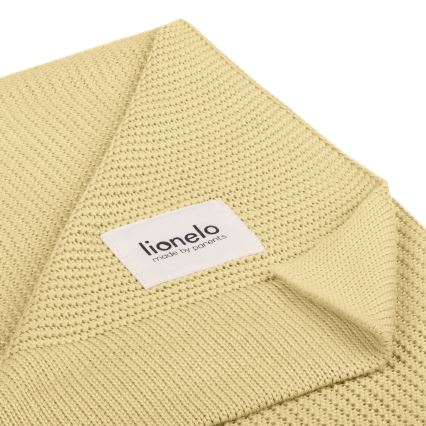 Lionelo - бамбуковое одеяло BAMBOO BLANKET 75x100 см, лимонный